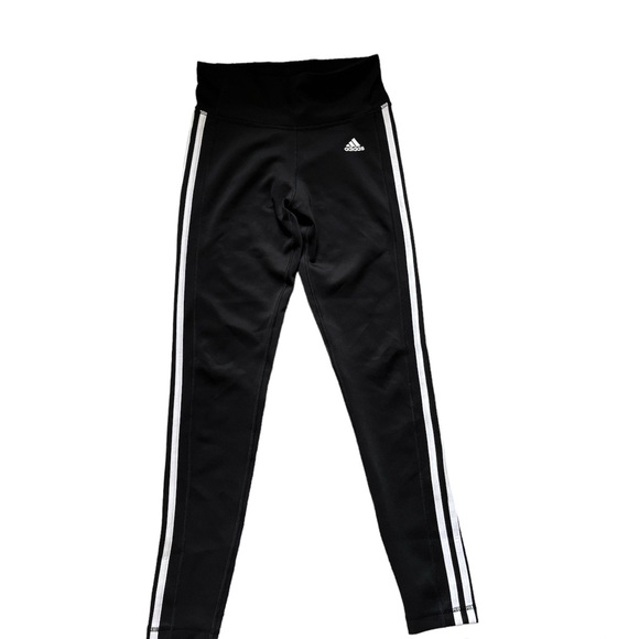 Women’s adidas black and white leggings - Picture 1 of 2